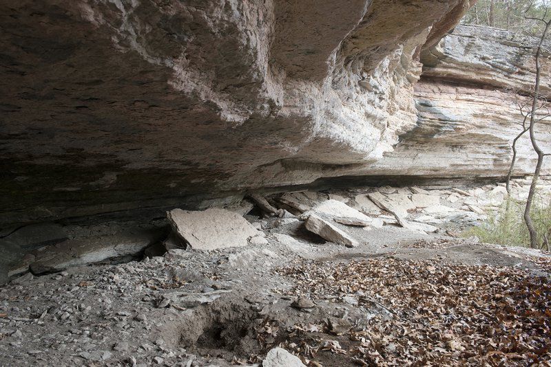 Ozark bluffs preserve stories about first residents